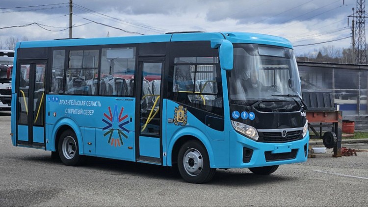Новые пассажирские автобусы выйдут на линии в муниципалитетах Поморья к началу лета